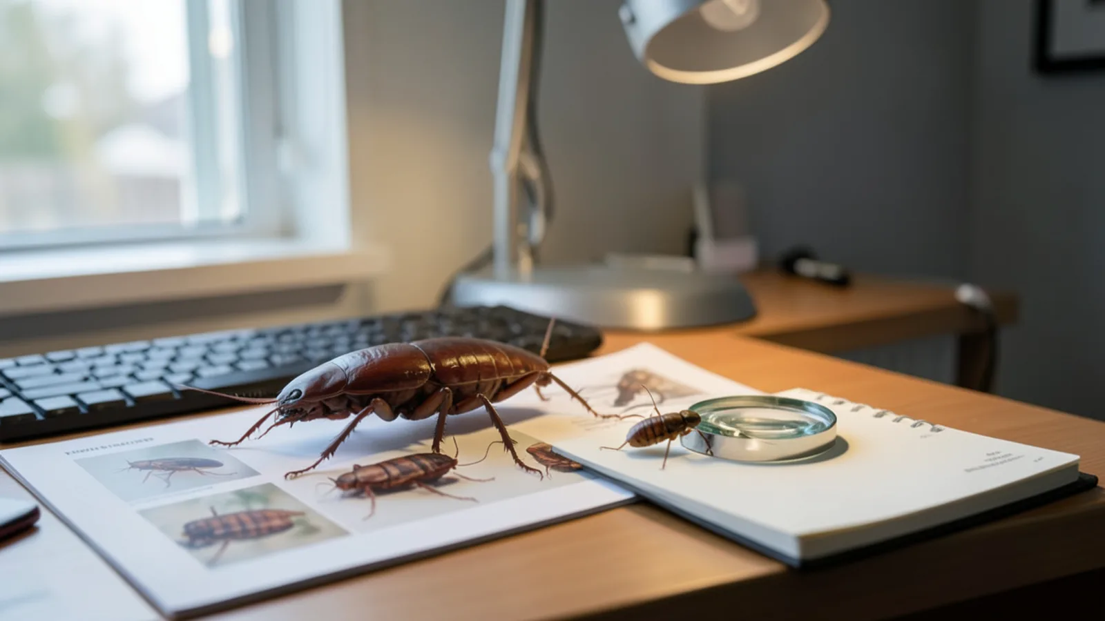 Identifying palmetto bugs versus German cockroaches in Florida